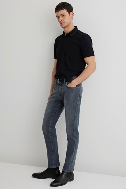 Erkek Marcus Used Blue Jean Pantolon 0035189345 Gri (3)