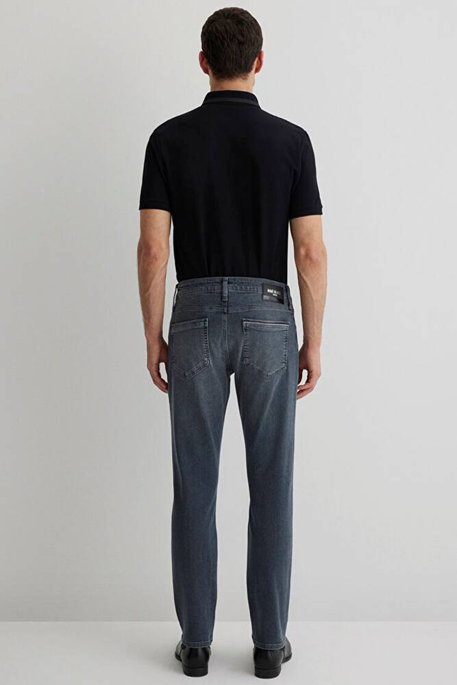 Erkek Marcus Used Blue Jean Pantolon 0035189345 Gri 