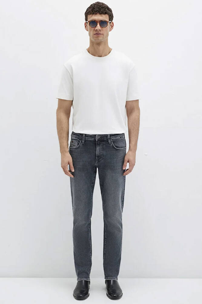 Erkek Marcus Used Blue Jean Pantolon 0035189345 Gri 