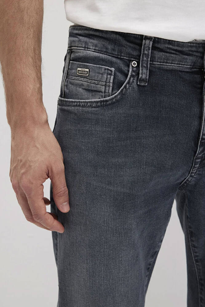 Erkek Marcus Used Blue Jean Pantolon 0035189345 Gri 