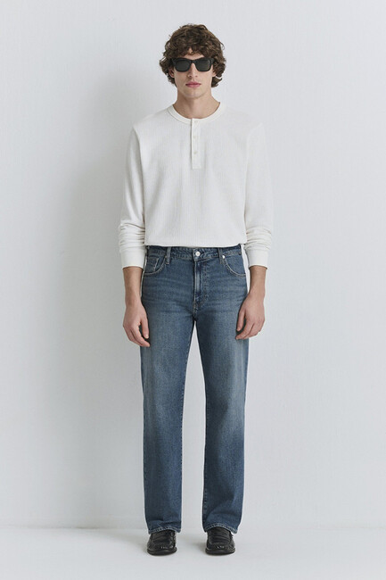Erkek Marlon Classic Jean Pantolon 0019166-87850 Mavi (3)