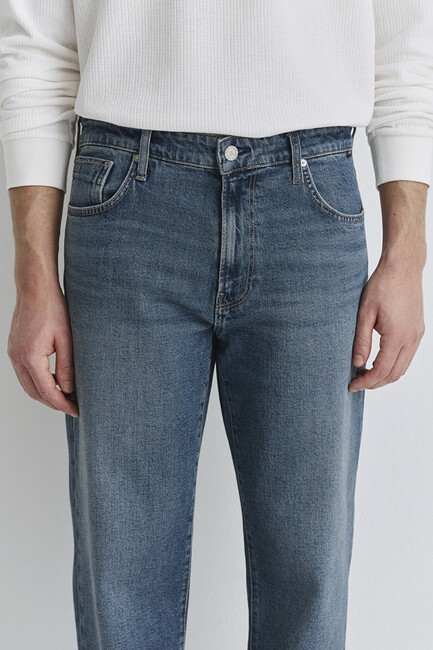 Erkek Marlon Classic Jean Pantolon 0019166-87850 Mavi - Thumbnail