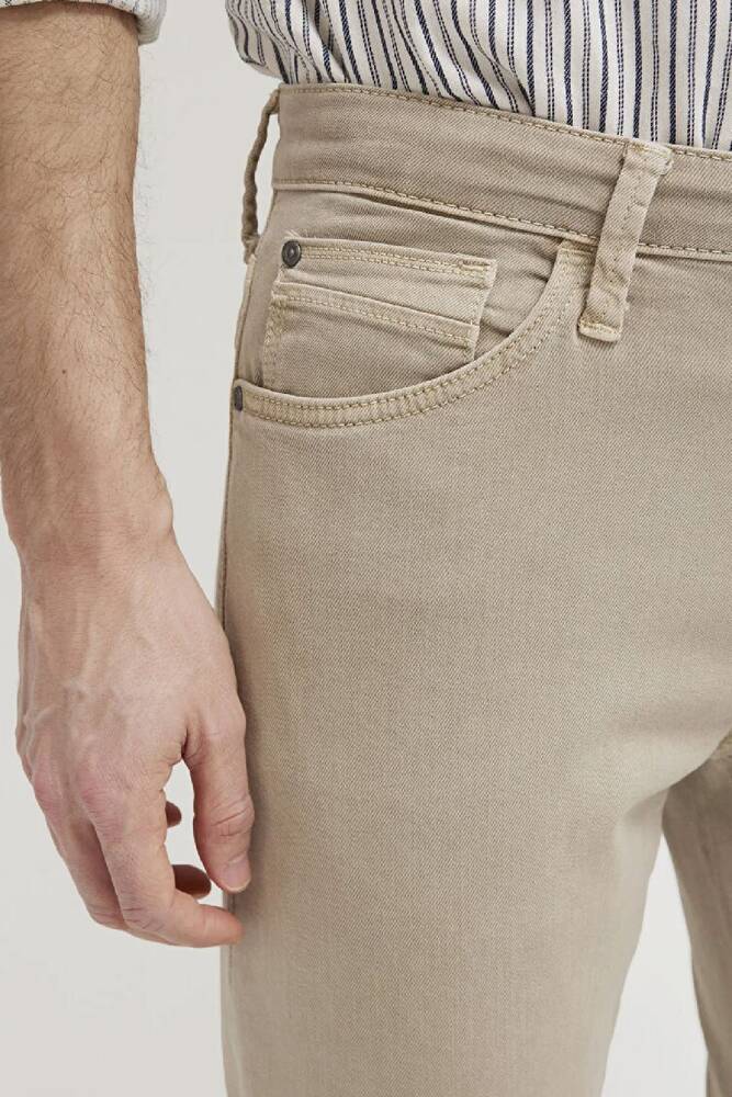 Erkek Martın Comfort Jean Pantolon 0037886566 Bej 