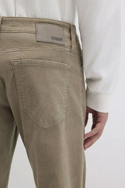 Erkek Martin Kadife Pantolon 0037888246 Bej - Thumbnail