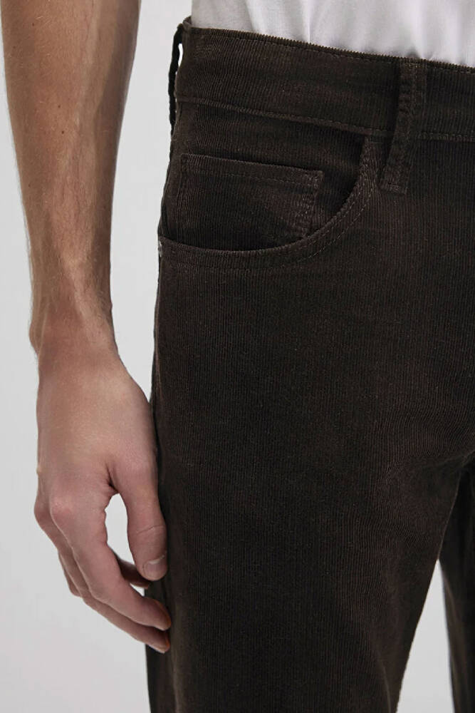 Erkek Martin Kadife Pantolon 0037891110 Kahve 