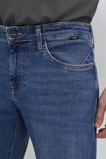 Erkek Martın Mavi Black Jean Pantolon 00378A3044 Mavi - Thumbnail