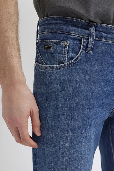 Erkek Martın Mavi Black Jean Pantolon 00378A3044 Mavi - Thumbnail