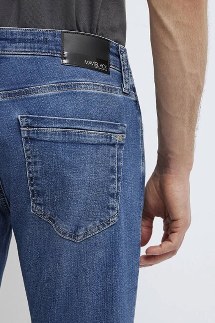 Erkek Martın Mavi Black Jean Pantolon 00378A3044 Mavi - Thumbnail