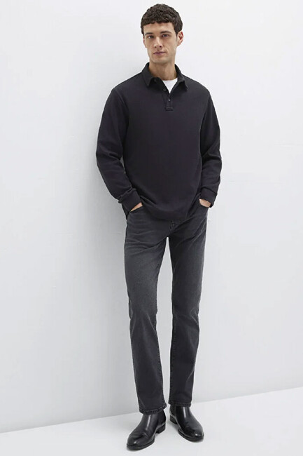 Erkek Martın Mavi Black Jean Pantolon 0037834819 Gri (2)