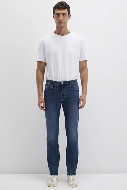 Erkek Martin Vintage Premium Jean Pantolon 0037888222 Mavi - Thumbnail