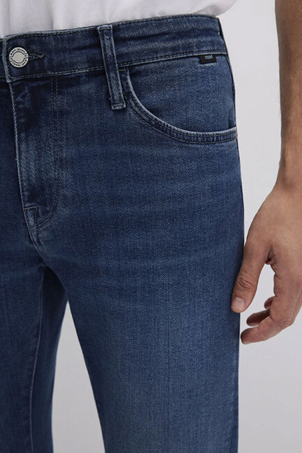 Erkek Martin Vintage Premium Jean Pantolon 0037888222 Mavi - Thumbnail