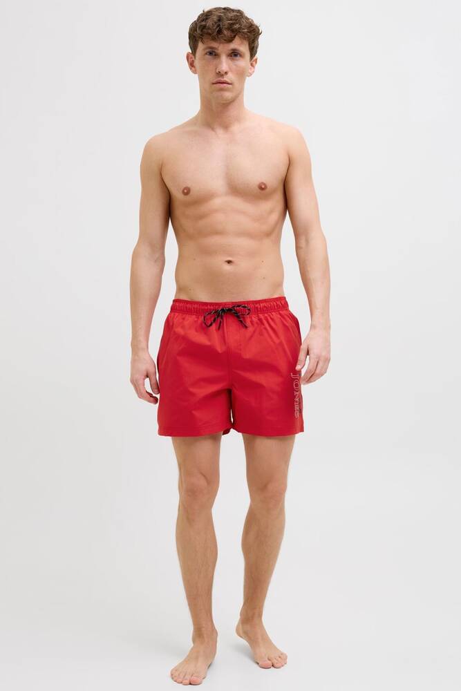 Erkek Mauı Swım Double Logo Şort 12272799 Kırmızı 