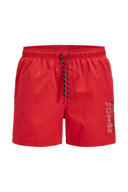 Erkek Mauı Swım Double Logo Şort 12272799 Kırmızı - Thumbnail