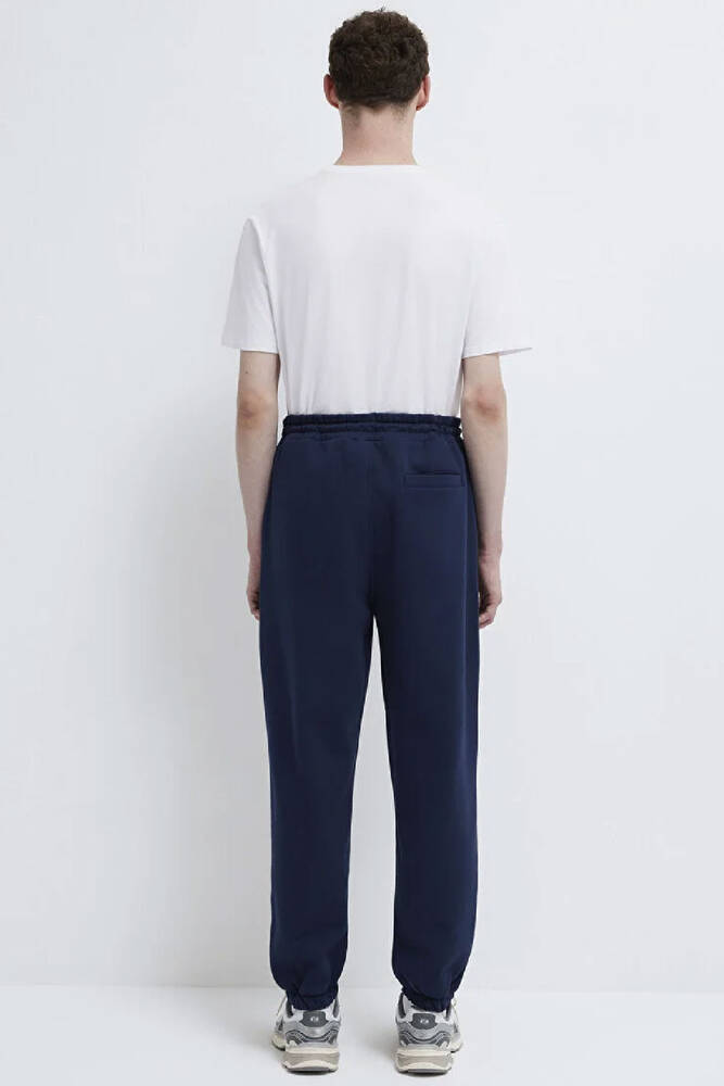 Erkek Mavi Baskılı Eşofman Alt 0010207-70497 Lacivert 