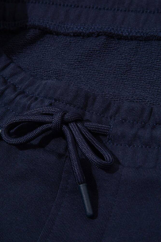 Erkek Mavi Baskılı Şort 0410224-70497 Lacivert 