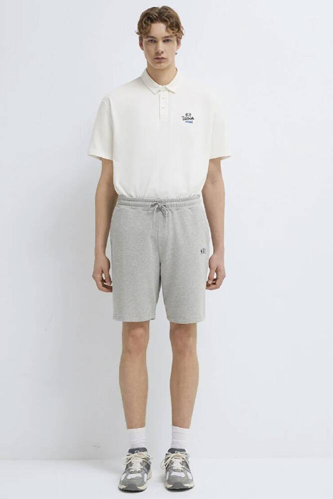 Erkek Mavi Baskılı Şort 0410224-80018 Gri 