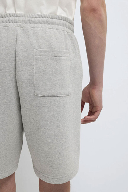 Erkek Mavi Baskılı Şort 0410224-80018 Gri - Thumbnail