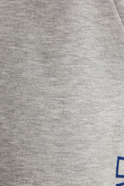 Erkek Mavi Baskılı Şort 0410225-80196 Gri - Thumbnail