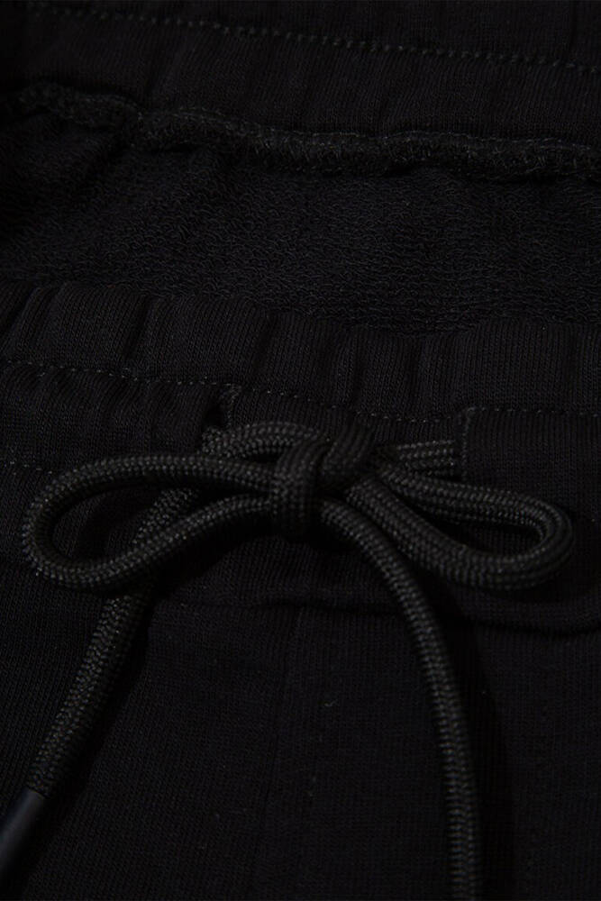 Erkek Mavi Baskılı Şort 0410225-900 Siyah 