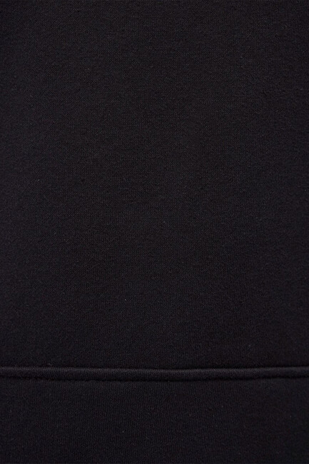 Erkek Mavi Baskılı Sweat 0610960-900 Siyah - Thumbnail