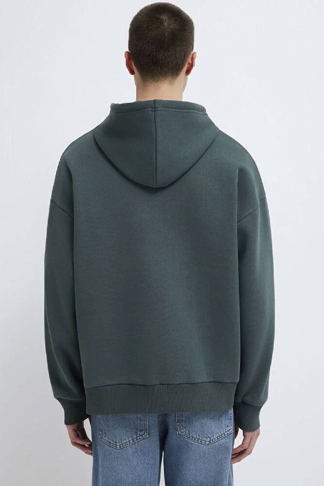 Erkek Mavi Baskılı Sweat 067149-71598 Yeşil 