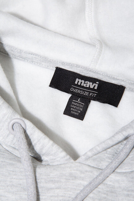 Erkek Mavi Baskılı Sweat 067149-80196 Gri  - 7