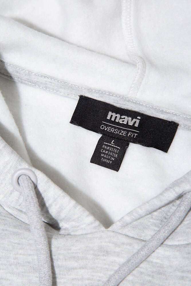 Erkek Mavi Baskılı Sweat 067149-80196 Gri  - 7
