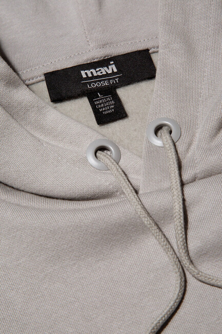 Erkek Mavi Baskılı Sweat 0S10199-70093 Gri  - 7