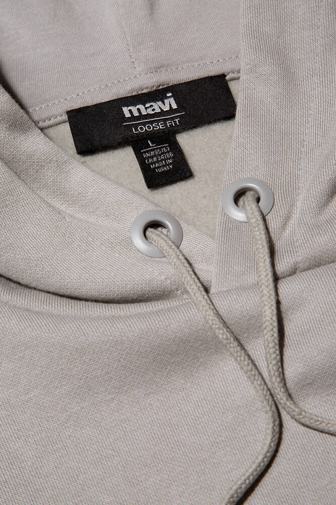 Erkek Mavi Baskılı Sweat 0S10199-70093 Gri  - 7