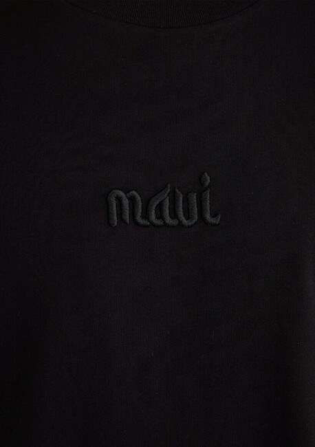 Erkek Mavi Baskılı Tişört 0610100-900 Siyah - Thumbnail