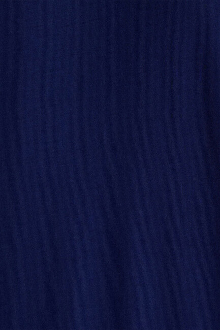 Erkek Mavi Baskılı Tişört 0612587-70496 Lacivert - Thumbnail