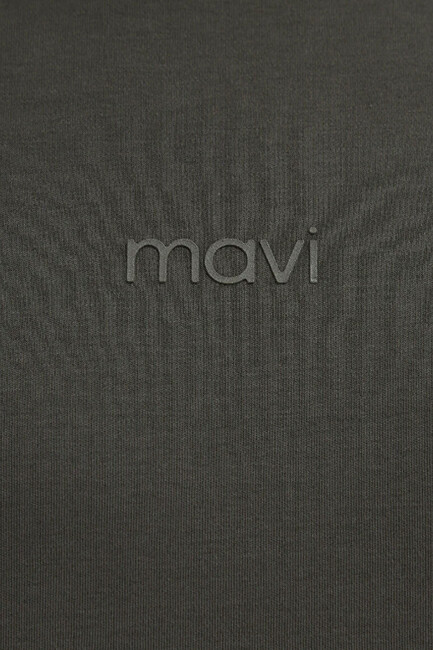 Erkek Mavi Baskılı Tişört 0613102-71553 Yeşil - Thumbnail