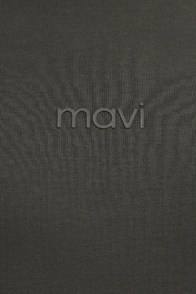 Erkek Mavi Baskılı Tişört 0613102-71553 Yeşil 