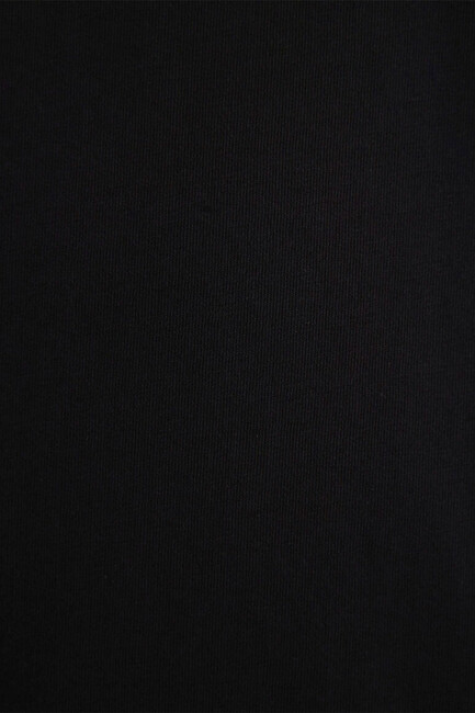 Erkek Mavi Baskılı Tişört 066841-900 Siyah - Thumbnail