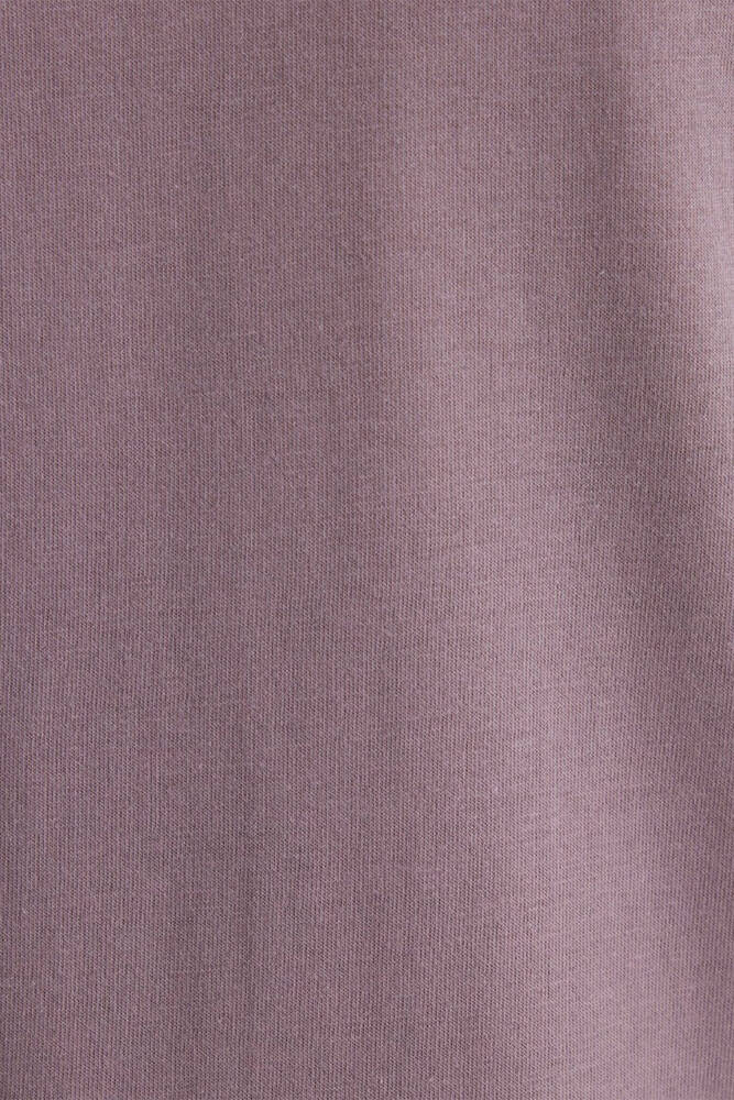 Erkek Mavi Baskılı Tişört 066846-89596 Mor 