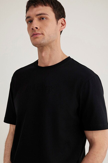 Erkek Mavi Black Tişört 0612644-900 Siyah (1)