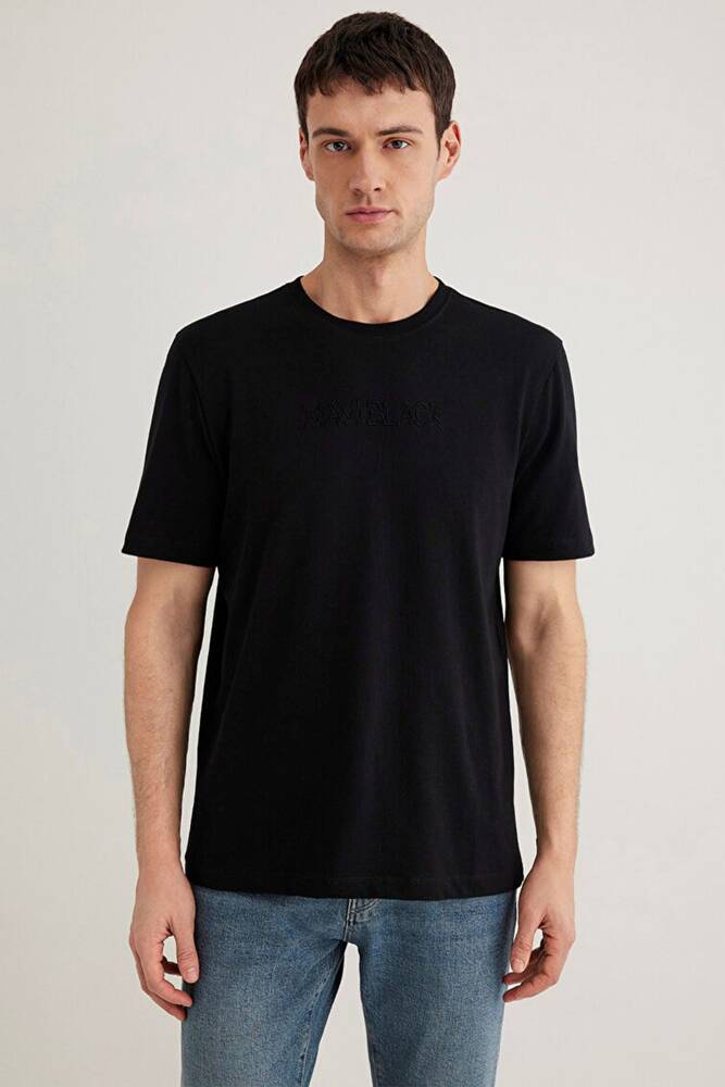 Erkek Mavi Black Tişört 0612644-900 Siyah 