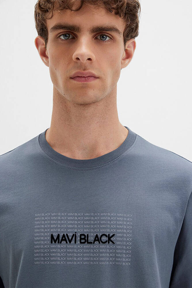 Erkek Mavi Black Tişört 0613042-80776 Mavi 