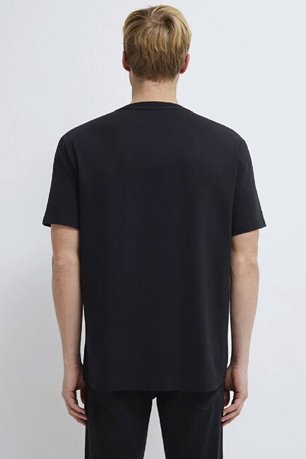 Erkek Mavi Black Tişört 0613132-900 Siyah - Thumbnail