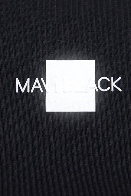 Erkek Mavi Black Tişört 0613132-900 Siyah - Thumbnail