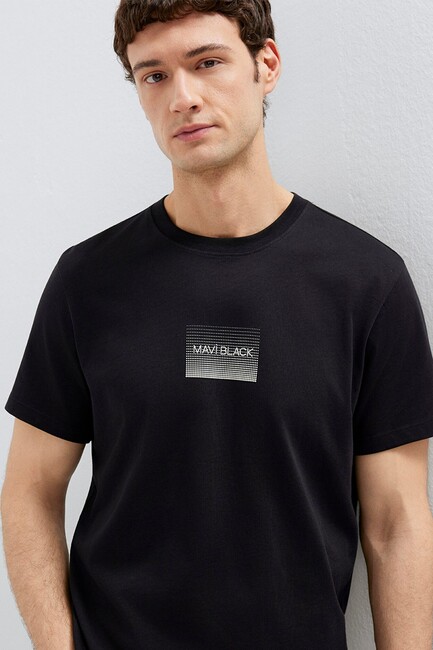 Erkek Mavi Black Tişört 0613364-71379 Siyah (2)
