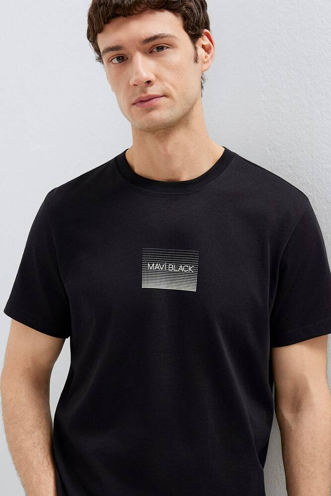 Erkek Mavi Black Tişört 0613364-71379 Siyah 