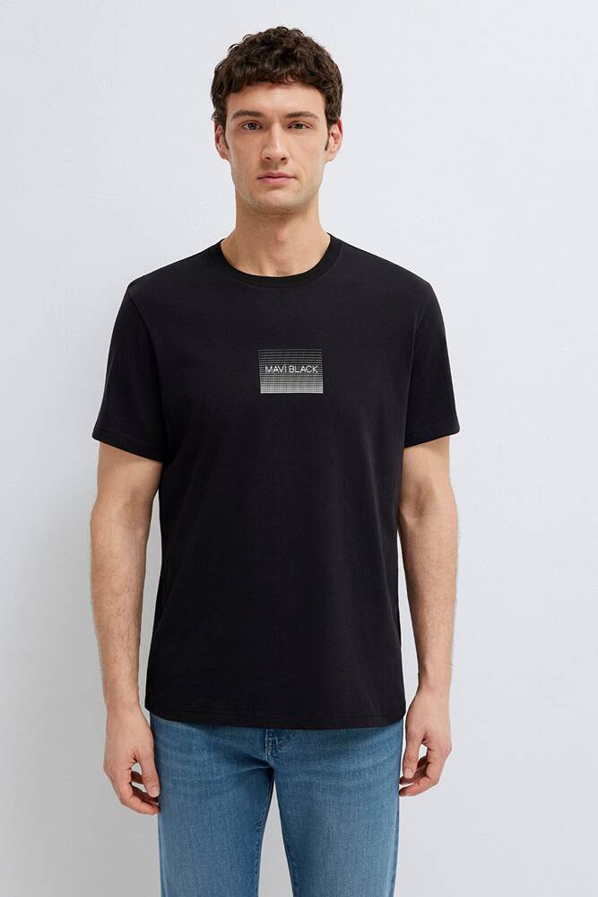 Erkek Mavi Black Tişört 0613364-71379 Siyah 