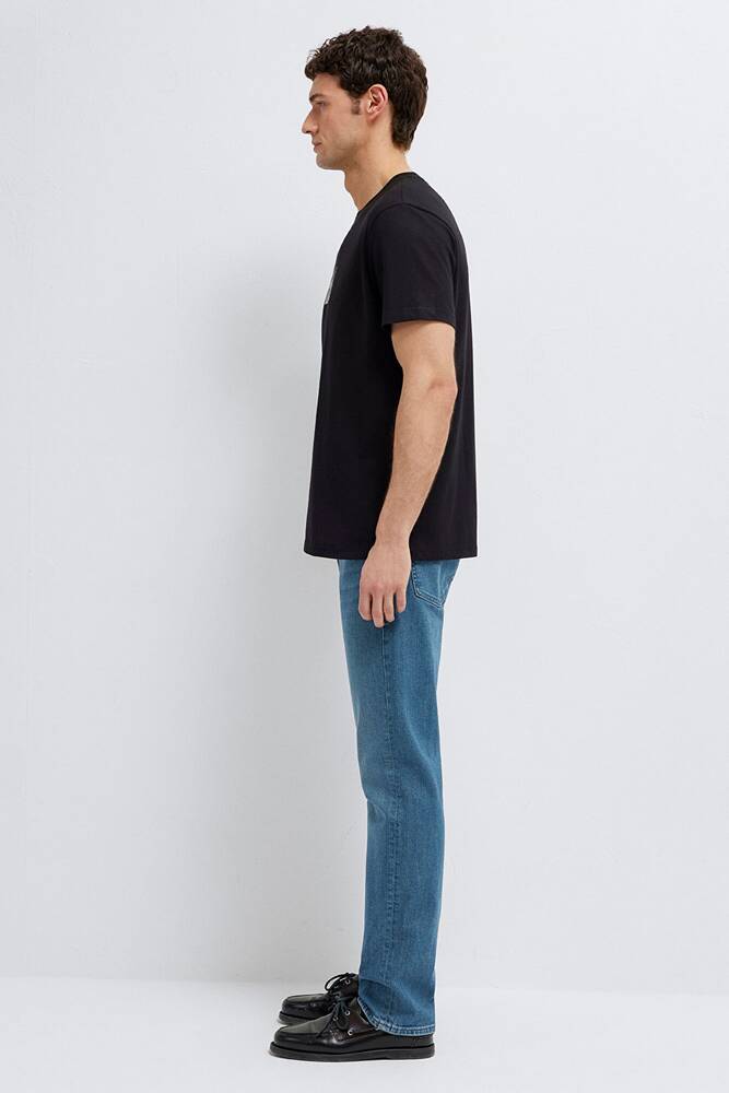 Erkek Mavi Black Tişört 0613364-71379 Siyah 