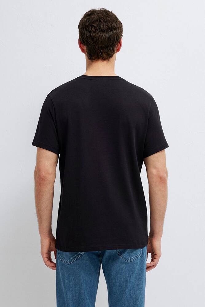 Erkek Mavi Black Tişört 0613364-71379 Siyah 