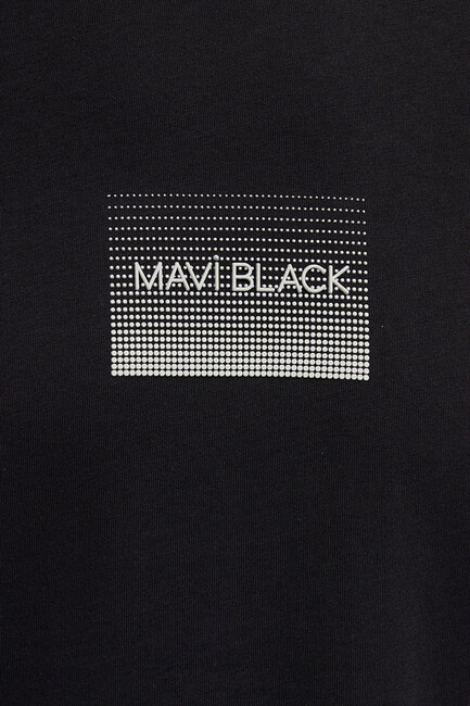 Erkek Mavi Black Tişört 0613364-71379 Siyah - Thumbnail