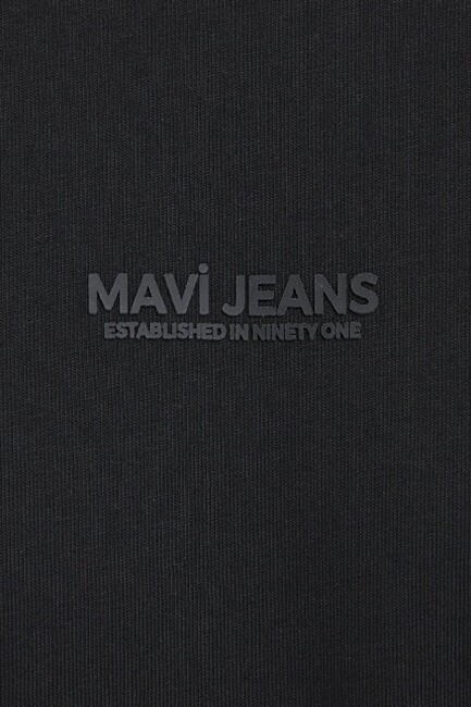 Erkek Mavi Jeans Baskılı Tişört 0613348-900 Siyah - Thumbnail