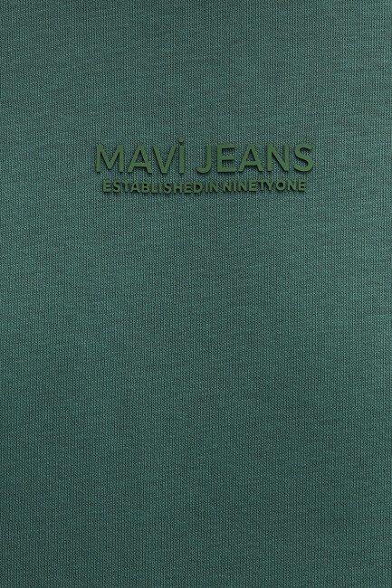Erkek Mavi Jeans Bisiklet Yaka Sweat 0S10586-71874 Yeşil - 6