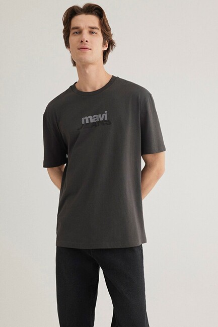 Erkek Mavi Jeans Tişört 0612355-80955 Gri (2)