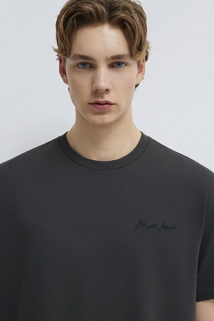 Erkek Mavi Jeans Tişört 0612733-70092 Siyah (1)
